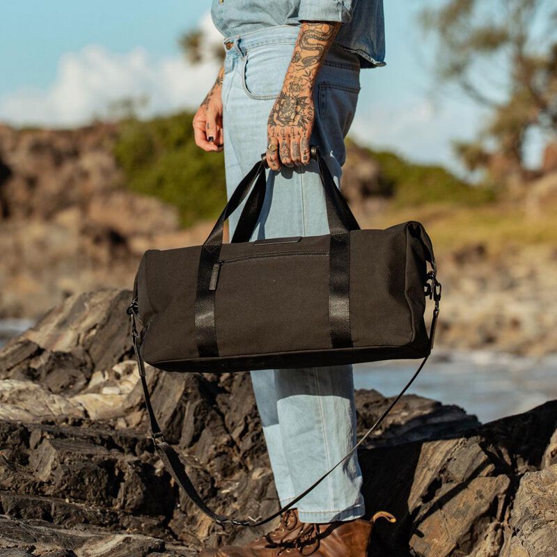 Status Anxiety Everything I Wanted Canvas Duffle Bag image number 3